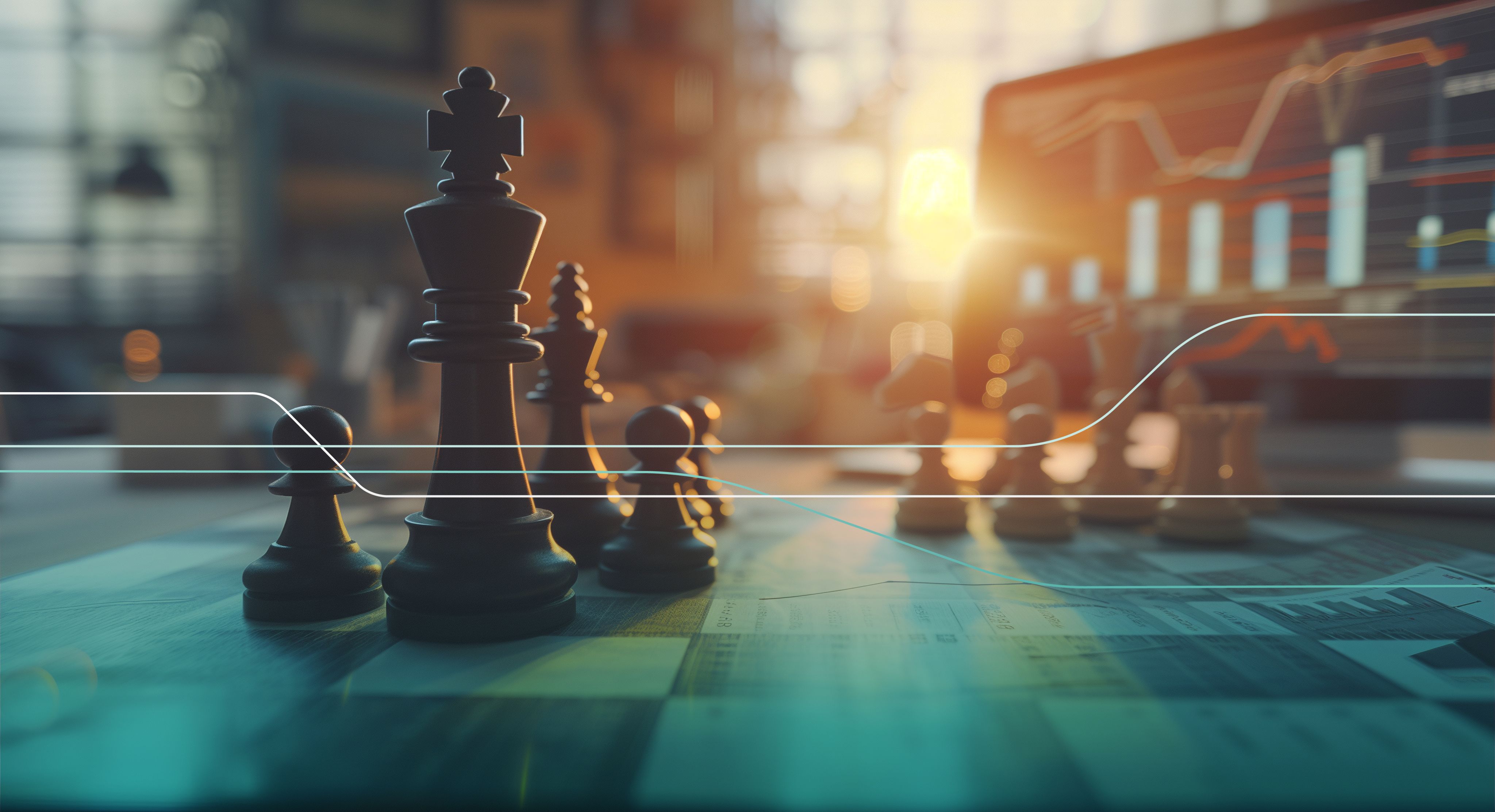 depth of field photography of man playing chess