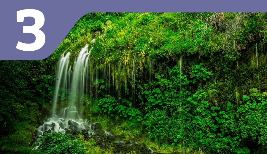 time lapse photography of multi-step waterfalls