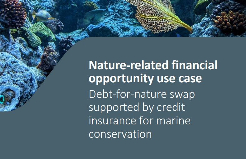 Cover of Nature-related financial opportunity use case